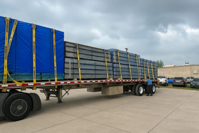 Truck Picture on Concrete
